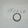 O-ring voor de nokkenas van de Albinmotor AD2 en AD21. Afmeting 15.1x1.6