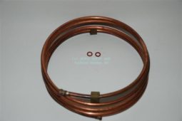Albin olieleiding voor de mechanische oliedruk meter zoals op de meeste Albin-motoren is gemonteerd.