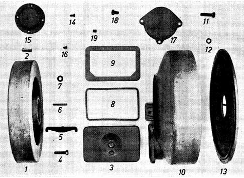 Albin O41 Vliegwiel