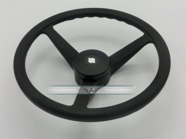 Het TELEFLEX STUURWIEL ALBIN 25 is een stuurwiel wat op uw stuurmechanisme past leverbaar in zwart en wit.